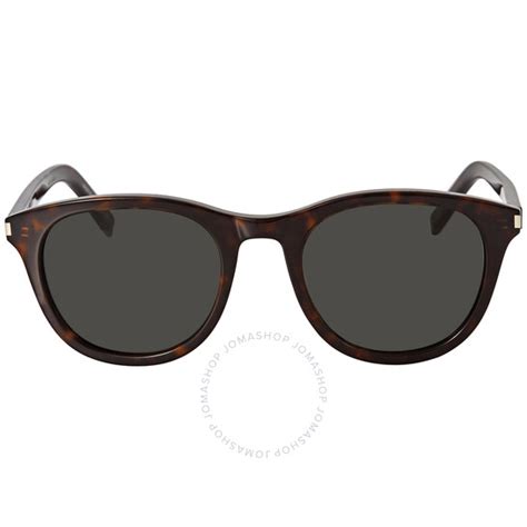 ysl sl 401|Saint Laurent Grey Round Unisex Sunglasses SL 401.